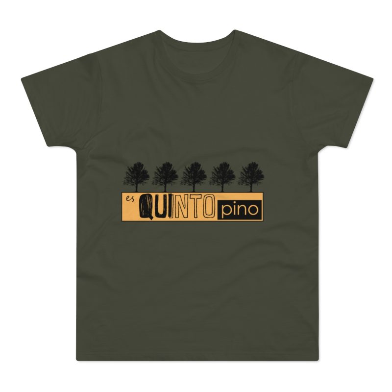 Camiseta hombre punto liso - Caqui urbano - Camiseta unisex Quinto Pino Taronja