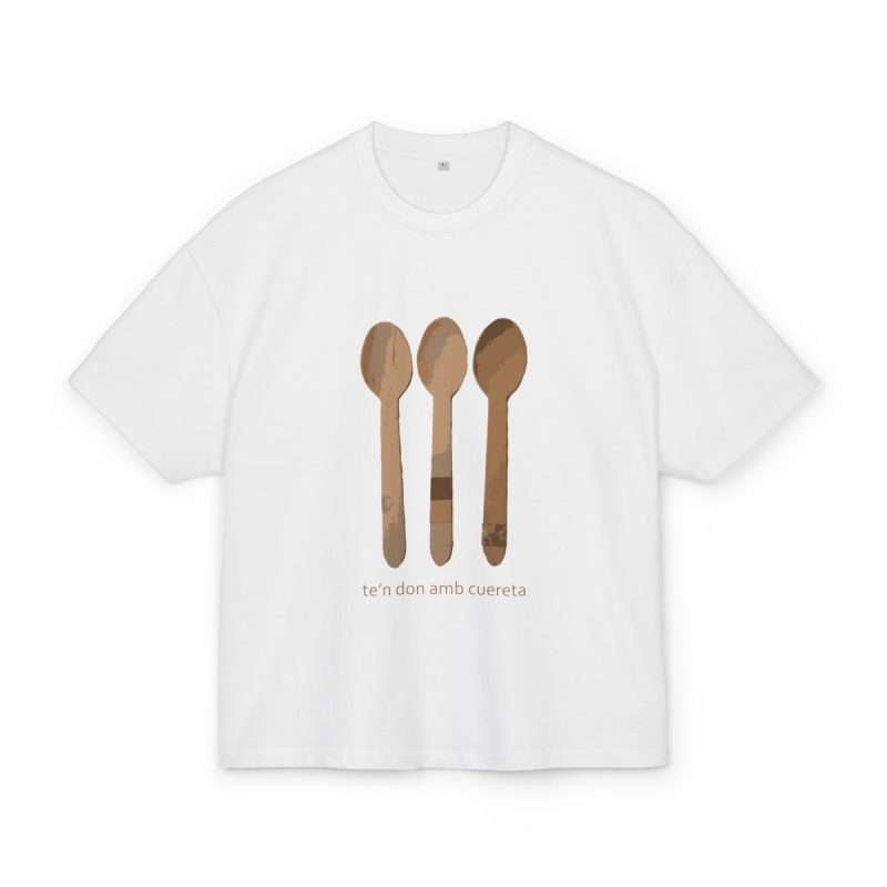 Camiseta box ultra gruesa - Blanco - Cuereta
