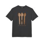 Camiseta oversize gruesa - Negro - Cuereta Camiseta oversize gruesa - Negro - Cuereta