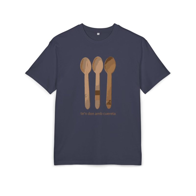 Camiseta oversize gruesa - Azul marino - Cuereta