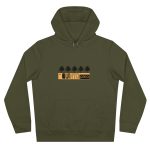 Sudadera con capucha King - Caqui - Camiseta unisex Quinto Pino Taronja