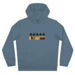 Sudadera con capucha King - Azul nordico - Camiseta unisex Quinto Pino Taronja