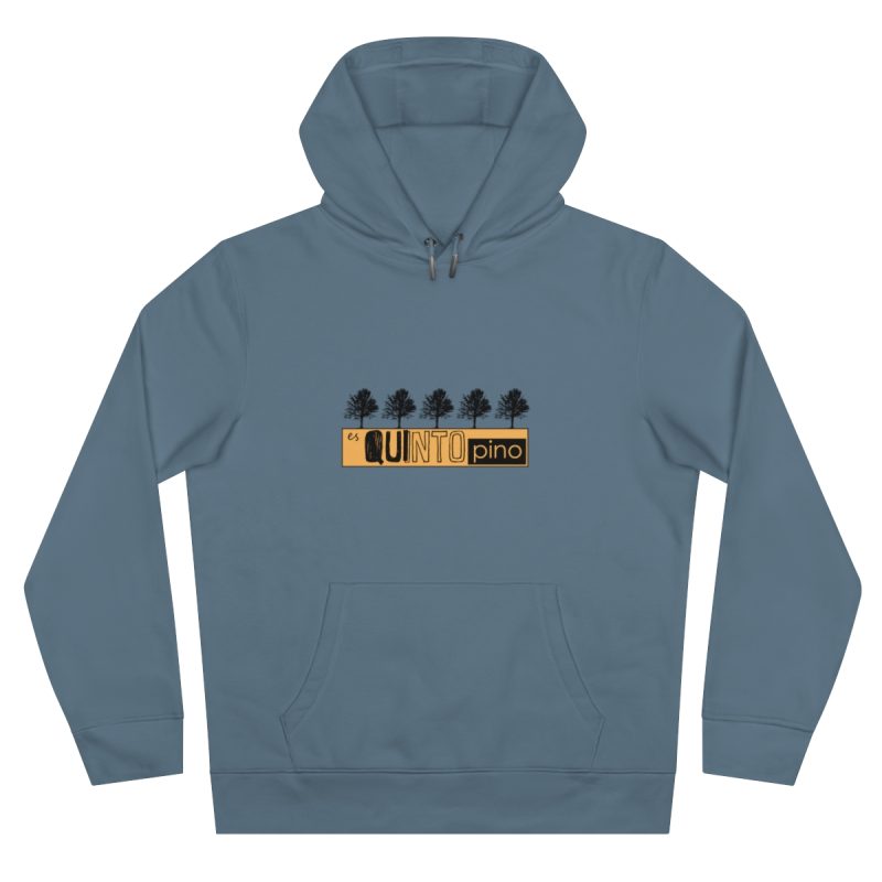Sudadera con capucha King - Azul nordico - Camiseta unisex Quinto Pino Taronja