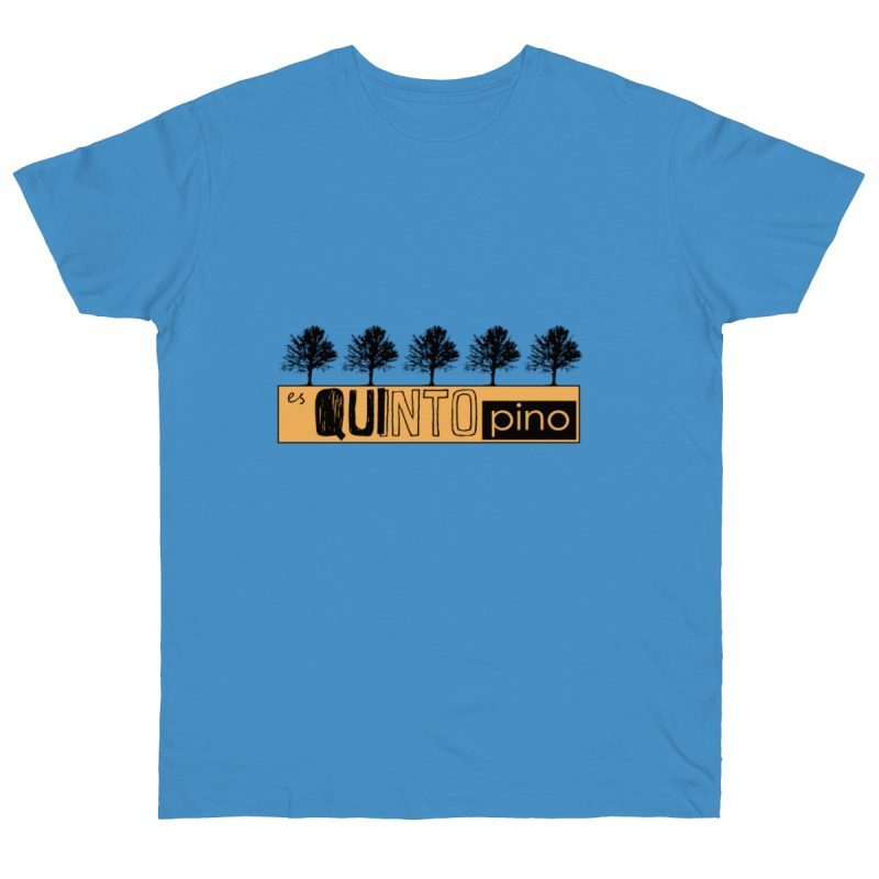 Camiseta punto liso - Azul celeste - Camiseta unisex Quinto Pino Taronja