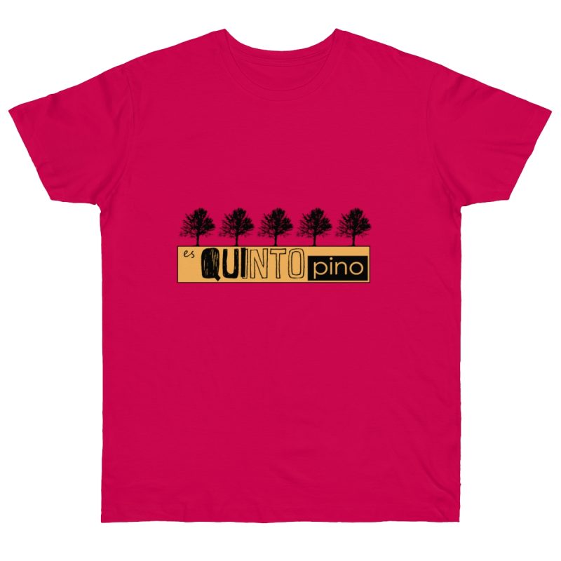 Camiseta punto liso - Fucsia - Camiseta unisex Quinto Pino Taronja
