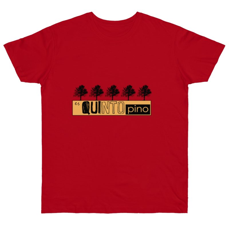 Camiseta punto liso - Rojo - Camiseta unisex Quinto Pino Taronja