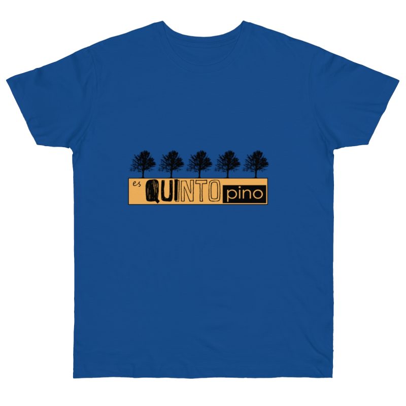 Camiseta punto liso - Azul royal intenso - Camiseta unisex Quinto Pino Taronja