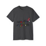 Camiseta ultra algodon - Gris oscuro jaspeado - Camiseta «Una flor no fa estiu» Camiseta ultra algodon - Gris oscuro jaspeado - Camiseta «Una flor no fa estiu»