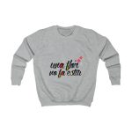 Sudadera infantil - Gris jaspeado claro - Camiseta «Una flor no fa estiu» Sudadera infantil - Gris jaspeado claro - Camiseta «Una flor no fa estiu»