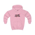 Sudadera con capucha infantil - Rosa bebe - Camiseta «Una flor no fa estiu»
