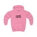 Sudadera con capucha infantil - Rosa algodon de azucar - Camiseta «Una flor no fa estiu»