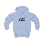 Sudadera con capucha infantil - Azul cielo - Camiseta «Una flor no fa estiu»