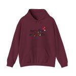 Sudadera con capucha - Granate - Camiseta «Una flor no fa estiu» Sudadera con capucha - Granate - Camiseta «Una flor no fa estiu»