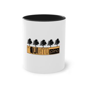 Taza bicolor - Negro - Camiseta unisex Quinto Pino Taronja