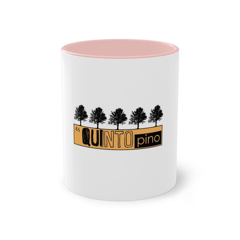 Taza bicolor - Rosa - Camiseta unisex Quinto Pino Taronja