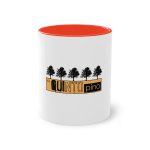 Taza bicolor - Rojo - Camiseta unisex Quinto Pino Taronja