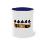 Taza bicolor - Azul oscuro - Camiseta unisex Quinto Pino Taronja