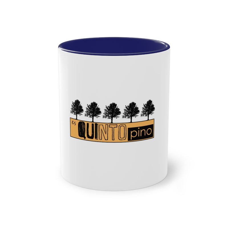 Taza bicolor - Azul oscuro - Camiseta unisex Quinto Pino Taronja