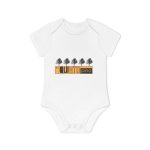 Body bebe manga corta organico - Blanco - Camiseta unisex Quinto Pino Taronja