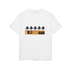 Camiseta oversize gruesa - Blanco - Camiseta unisex Quinto Pino Taronja