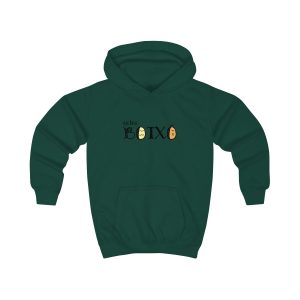 Sudadera con capucha infantil - Verde botella - Quina botxo