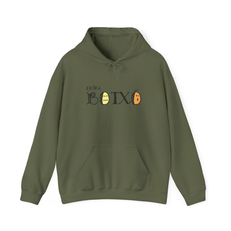 Sudadera con capucha - Verde militar - Quina botxo