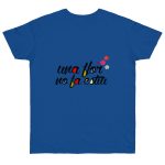 Camiseta punto liso - Azul royal intenso - Camiseta «Una flor no fa estiu»