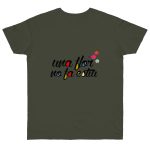 Camiseta punto liso - Caqui urbano - Camiseta «Una flor no fa estiu»