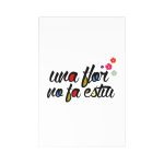 Postales (7 uds.) - Camiseta «Una flor no fa estiu»