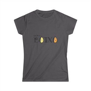 Camiseta mujer Softstyle - Gris marengo - Quina botxo