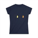 Camiseta mujer Softstyle - Azul marino - Quina botxo