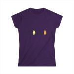 Camiseta mujer Softstyle - Morado - Quina botxo