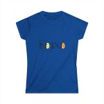 Camiseta mujer Softstyle - Azul royal - Quina botxo