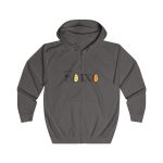 Sudadera con capucha y cremallera - Gris acero - Quina botxo Sudadera con capucha y cremallera - Gris acero - Quina botxo