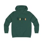 Sudadera universitaria mujer - Verde botella - Quina botxo Sudadera universitaria mujer - Verde botella - Quina botxo