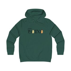 Sudadera universitaria mujer - Verde botella - Quina botxo