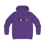 Sudadera universitaria mujer - Morado - Quina botxo Sudadera universitaria mujer - Morado - Quina botxo