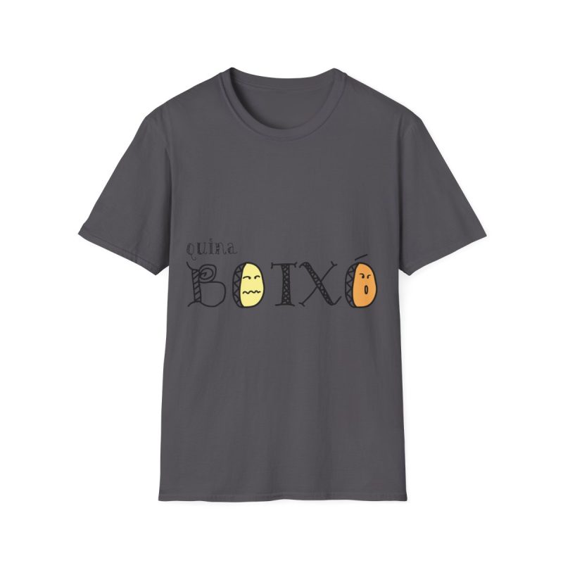 Camiseta Softstyle - Gris marengo - Quina botxo Camiseta Softstyle - Gris marengo - Quina botxo