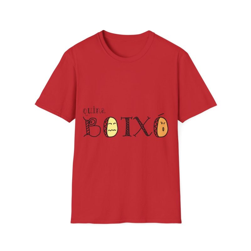 Camiseta Softstyle - Rojo - Quina botxo
