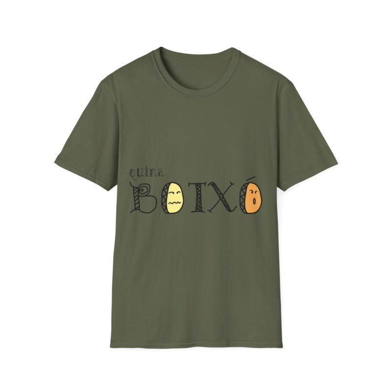 Camiseta Softstyle - Verde militar - Quina botxo