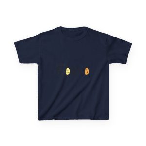 Camiseta infantil algodon grueso - Azul marino - Quina botxo
