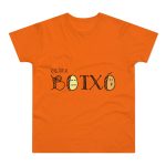 Camiseta hombre punto liso - Naranja - Quina botxo
