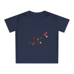 Camiseta de bebe - Azul marino nautico - Camiseta «Una flor no fa estiu» Camiseta de bebe - Azul marino nautico - Camiseta «Una flor no fa estiu»