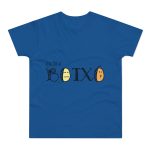 Camiseta hombre punto liso - Azul royal intenso - Quina botxo