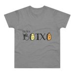 Camiseta hombre punto liso - Gris deportivo jaspeado - Quina botxo