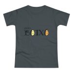 Camiseta mujer punto liso - Gris oscuro - Quina botxo