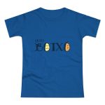 Camiseta mujer punto liso - Azul royal intenso - Quina botxo