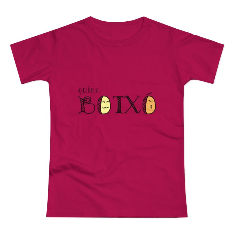 Camiseta mujer punto liso - Sorbete - Quina botxo