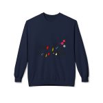 Sudadera Softstyle cuello redondo - Azul marino - Camiseta «Una flor no fa estiu» Sudadera Softstyle cuello redondo - Azul marino - Camiseta «Una flor no fa estiu»