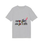 Camiseta Creator 2.0 - Gris jaspeado claro - Camiseta «Una flor no fa estiu» Camiseta Creator 2.0 - Gris jaspeado claro - Camiseta «Una flor no fa estiu»